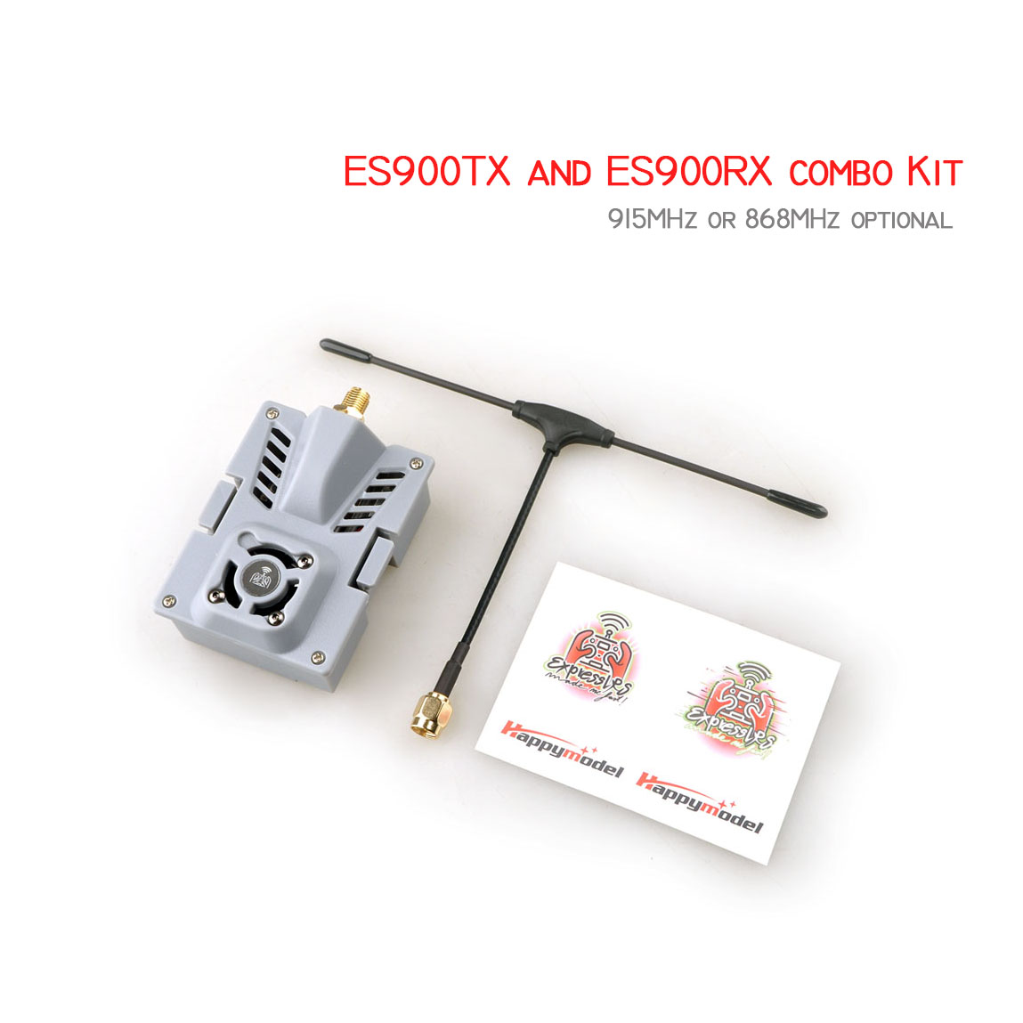 Drone Racing Motor - Happymodel RC ELRS マイクロ ES900RX（受信機）ES900TX（モジュール）コンボキット 915MHz