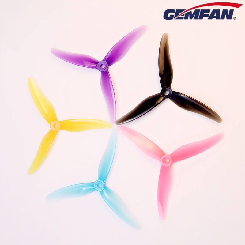 新しい 4 ペア Gemfan 51477 5 インチ 3  - Drone Racing Motor のレビューと価格