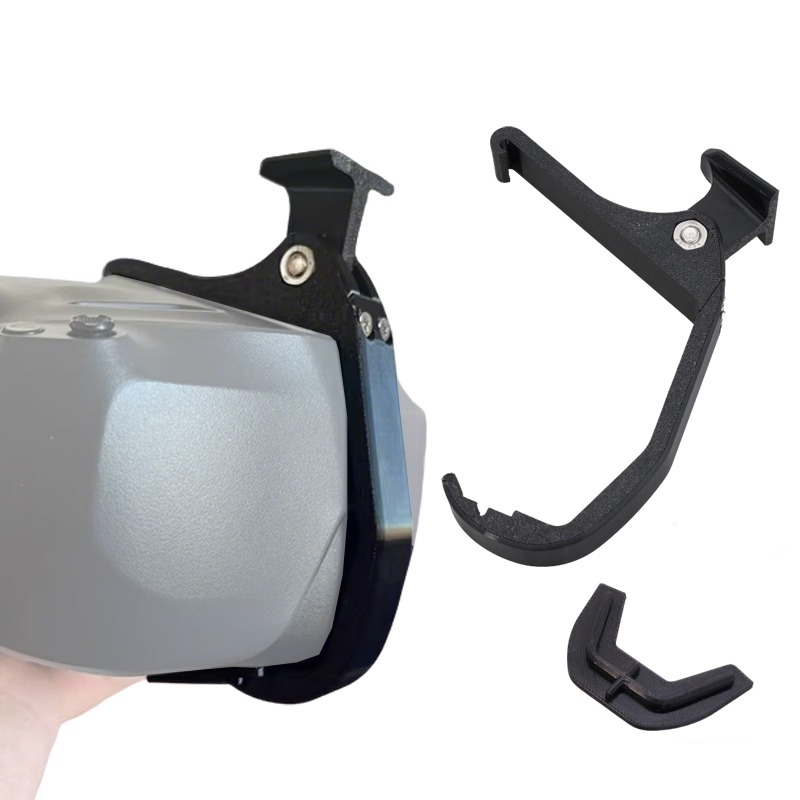 1セットFPVドローンゴーグル用タクティカルヘルメットマウン - Drone Racing Goggles のレビューと価格