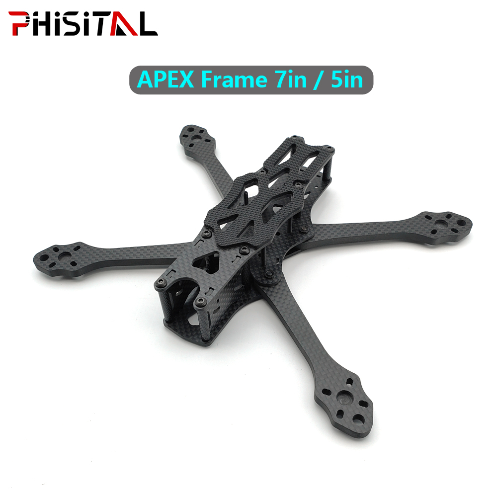 APEXフレーム 7インチ/6インチ/5インチ カーボンファ - Drone Racing Motor のレビューと価格