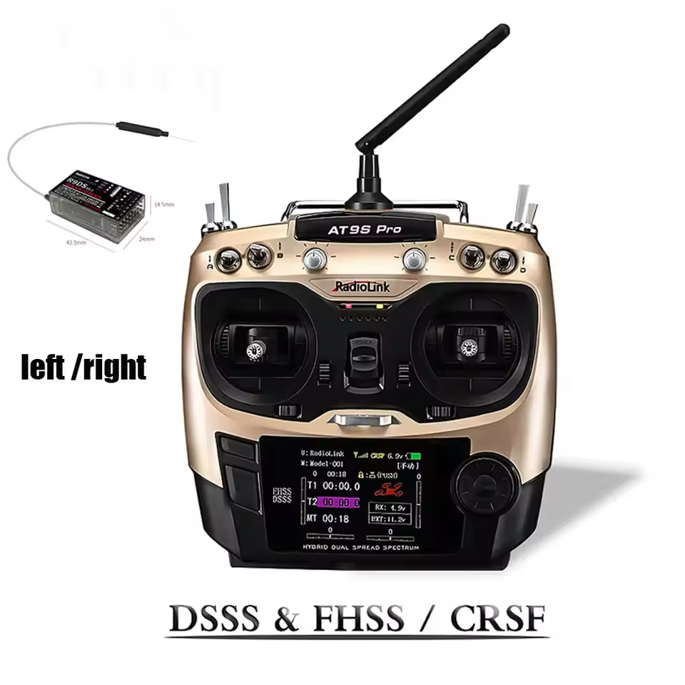 Radiolink AT9SPro 12CH 2.4G DS - Drone Racing Battery のレビューと価格